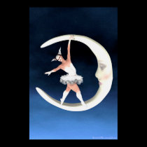 Sister Moon Gothic Art Poster posters