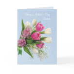 Sister, Mother's Day card with spring flowers.