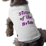 Sister of the Bride Simply Love Pet Tee