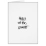 Sister of the Groom Card
