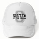 Sister of the Groom Cheer hats