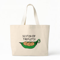 Sister of Triplets Pod bags