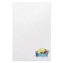 Sister on the Phone Stationery Paper