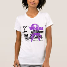 Sister - Pancreatic Cancer Ribbon Tee Shirts