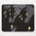 Sister Skeletons mousepads by TheFineArtsFeline Sister Skeletons mousepads