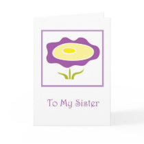 Sister, Thinking of You cards