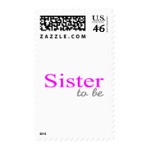 Sister To Be (Pink) postage