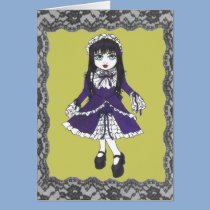 Sister Violet Note Card cards