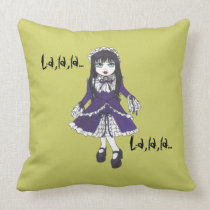 Sister Violet Pillow pillows