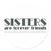 Sisters 2green stickers