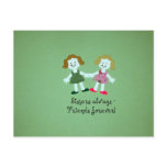 Sisters always - friends forever! postcards