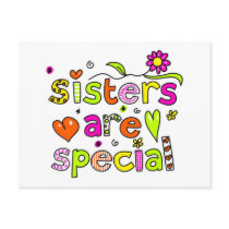 Sisters are Special postcards by prawny Sisters are Special postcards