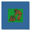 Sisters done in Pointilism posters