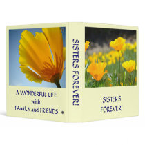 SISTERS FOREVER BINDER Memory Book Binder by Basleeartprintgifts SISTERS FOREVER BINDER Memory Book Binder