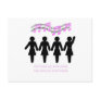 Sisters friends postcard