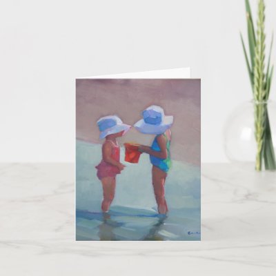 'Sisters in Sun Hats' Cards