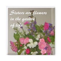 Sisters magnets by Val_Bonney Sisters magnets