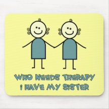 Sisters Mousepad