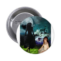 SISTERS OF THE FULL MOON BUTTON