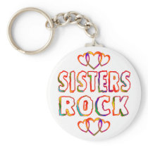 Sisters Rock Key Chains