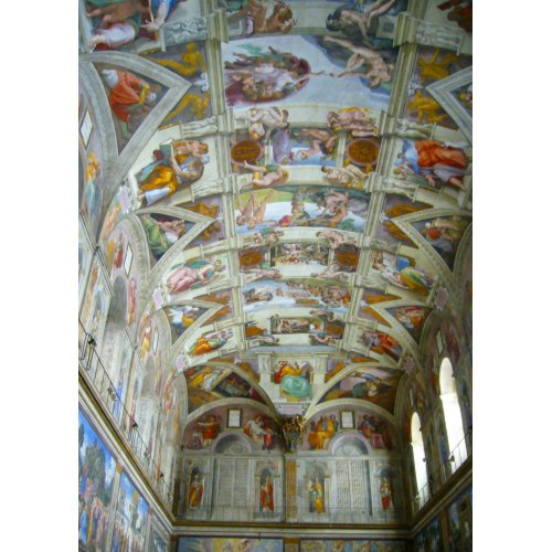sistine chapel card