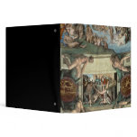 Sistine Chapel Ceiling Vinyl Binders