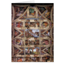 Sistine Chapel Ceiling Card