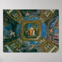 Sistine Chapel Ceiling Detail Poster
