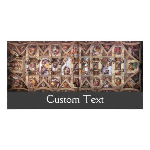 Sistine Chapel Ceiling Photo Card