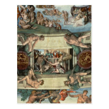 Sistine Chapel Ceiling Post Card