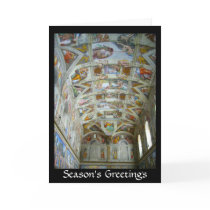 sistine chapel greetings cards
