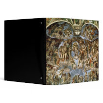 Sistine Chapel: The Last Judgement, 1538-41 Vinyl Binder