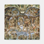 Sistine Chapel: The Last Judgement, 1538-41 Fridge Magnets