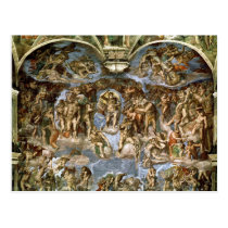 Sistine Chapel: The Last Judgement, 1538-41 postcards