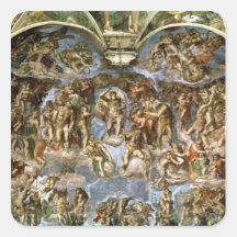 Sistine Chapel: The Last Judgement, 1538-41 Sticker
