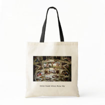 Sistine Chapel, Vatican, Rome, Italy Tote Bag