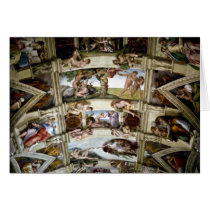 Sistine Chapel, Vatican, Rome, Italy Card