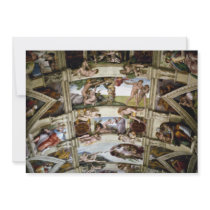 Sistine Chapel, Vatican, Rome, Italy Custom Announcement