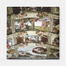 Sistine Chapel, Vatican, Rome, Italy Refrigerator Magnet