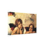 Sistine Madonna Angels by Raphael Raffaello Canvas Prints