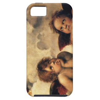 Sistine Madonna Angels by Raphael Raffaello iPhone 5 Case
