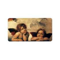 Sistine Madonna Angels by Raphael Raffaello Custom Address Labels