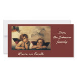Sistine Madonna Angels by Raphael Sanzio Picture Card