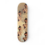 Sistine Madonna Cherubs Wallpaper Raffaelo Sanzio Skate Board