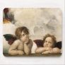 Sistine Madonna Detail, Raphael Mousepad