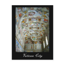 Sistine Vatican postcards