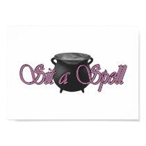 Sit a Spell Print by gypsylounge Sit a Spell Print