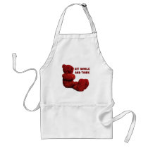 SIT AWHILE AND THINK aprons