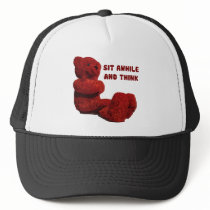 SIT AWHILE AND THINK hats