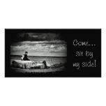 Sit by my side photo cards